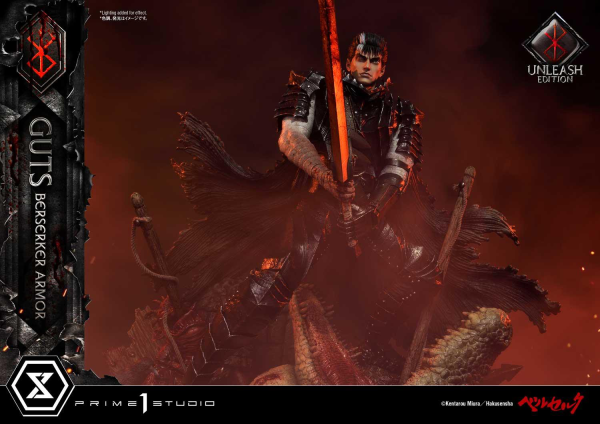 Prime 1 Studio Ultimate Premium Masterline Berserk Guts, Berserker Armor Unleash Edition Deluxe Version(4582535948553)(4582535948553)