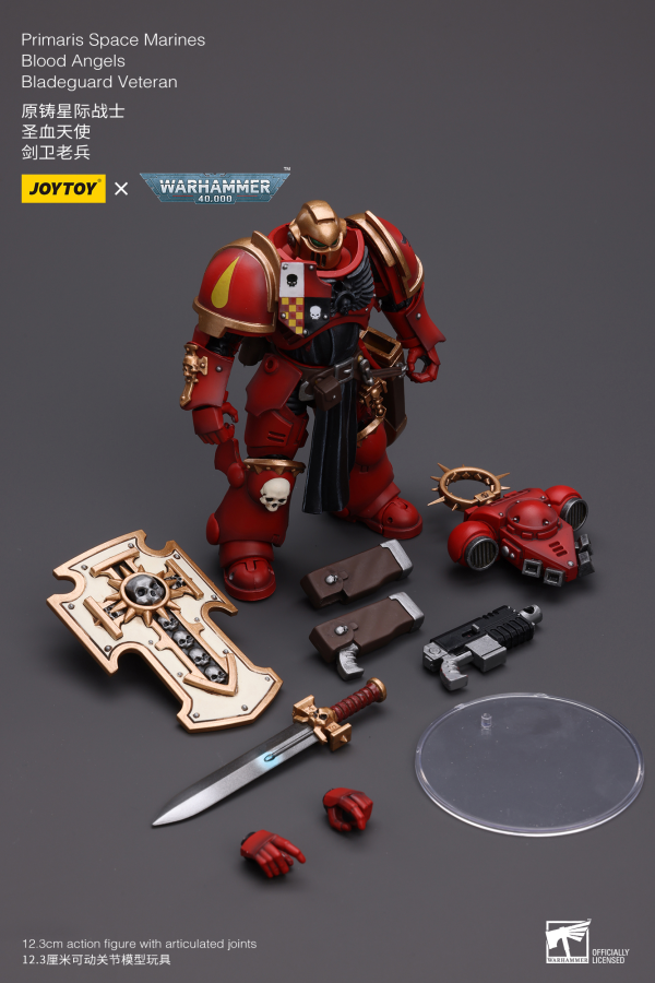 Joy Toy Primaris Space Marines Blood Angels Bladeguard Veteran(6973130372788)(6973130372788)