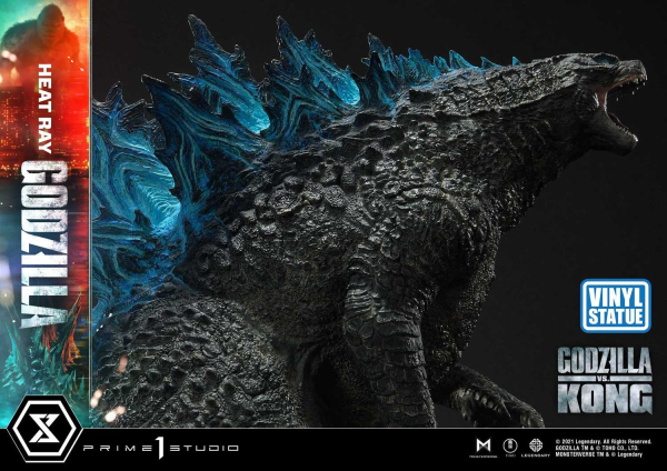 Prime 1 Studio Ultimate Diorama Masterline Godzilla vs Kong (Film) Heat Ray Godzilla Vinyl Statue(4580708037981)(4580708037981)