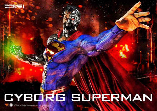 Prime 1 Studio Museum Masterline Superman (Comics) Cyborg Superman EX Version(4562471908019)(4562471908019)
