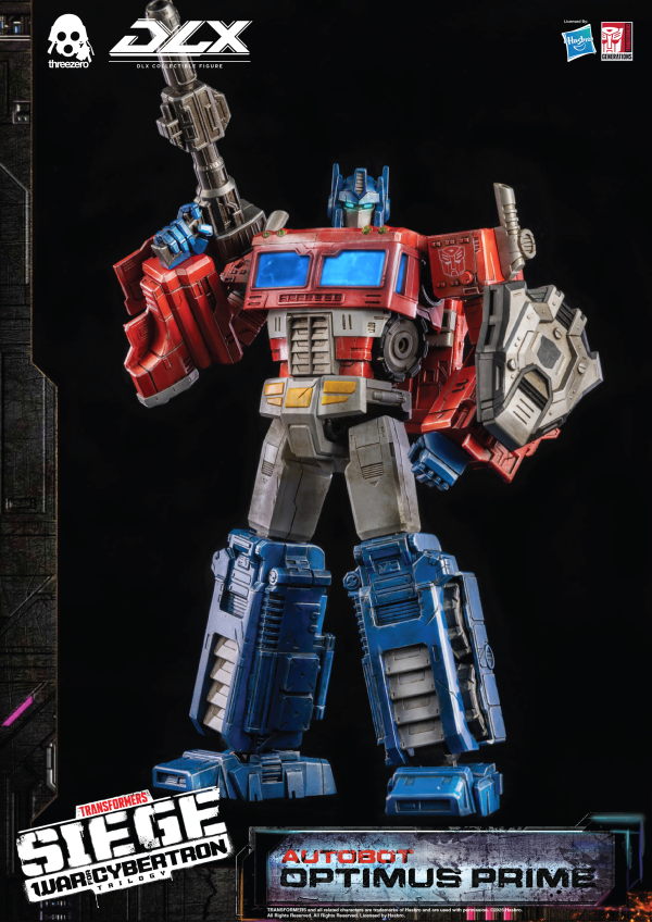 threezero Transformers: War for Cybertron Trilogy - DLX Optimus Prime | 4895250816343