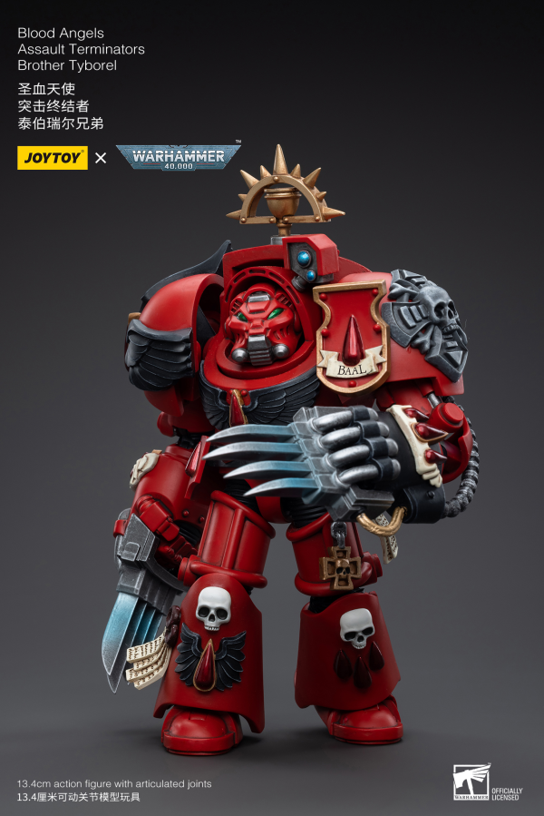 Joy Toy Blood Angels Assault Terminators Brother Tybore(6973130375529)(6973130375529)