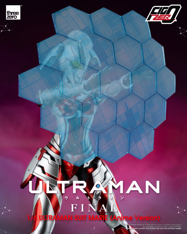 Three Zero FigZero 1/6 ULTRAMAN SUIT MARIE (Anime Version) | 4895250806979