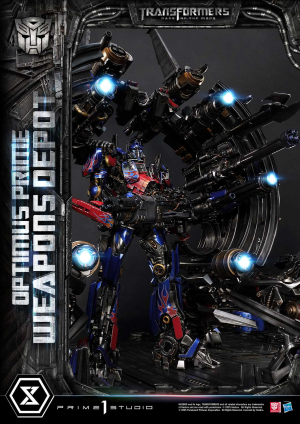 Prime 1 Studio Museum Masterline Transformers: Dark of the Moon (Film) Optimus Prime Weapons Depot Bonus Version(4582647121066)(4582647121066)