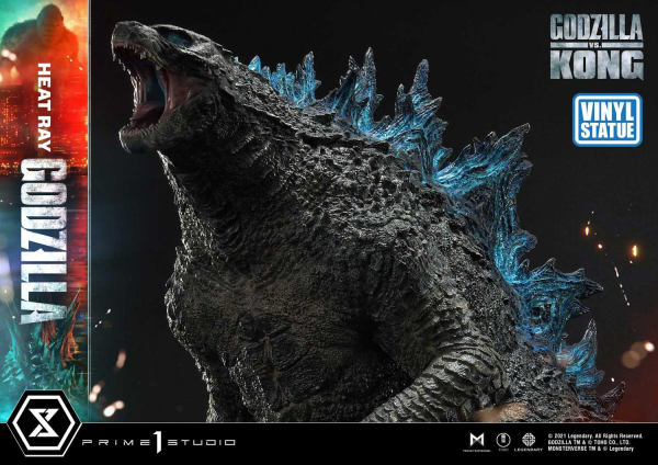 Prime 1 Studio Ultimate Diorama Masterline Godzilla vs Kong (Film) Heat Ray Godzilla Vinyl Statue(4580708037981)(4580708037981)