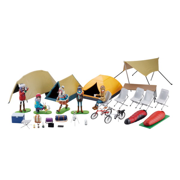 Kaiyodo ARTPLA Yuru-Camp (Laid-Back Camp) Camp set | 4537807190383
