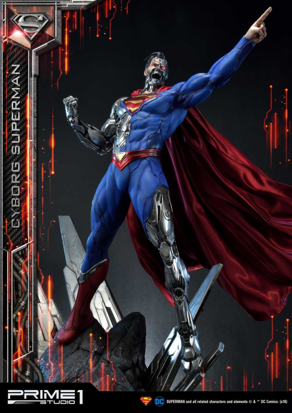 Prime 1 Studio Museum Masterline Superman (Comics) Cyborg Superman(4562471908002)(4562471908002)