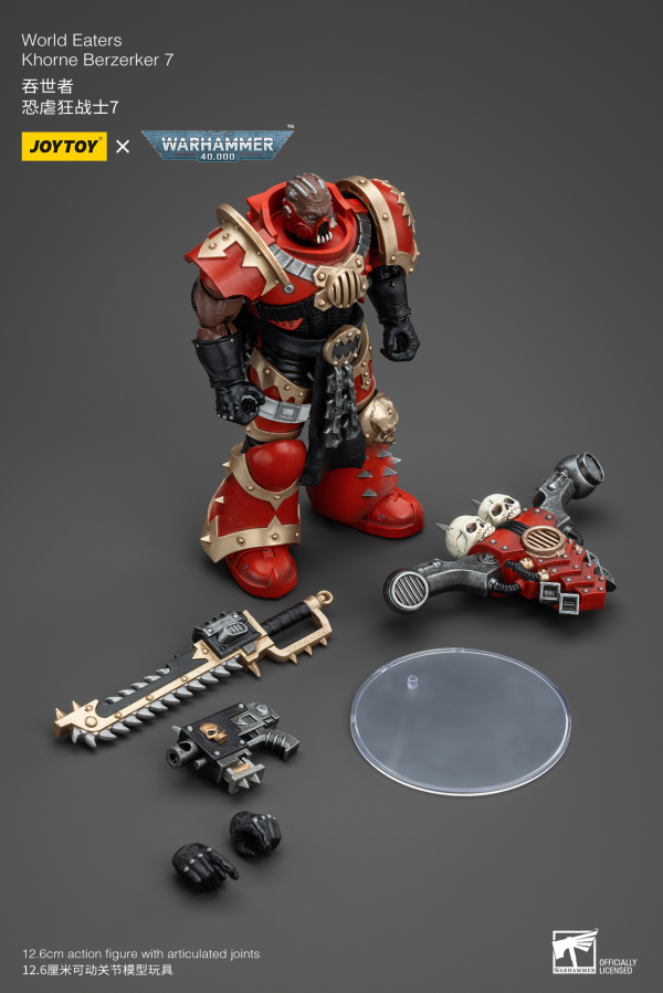 JOYTOY World Eaters Khorne Berzerker 7 | 6927054400638