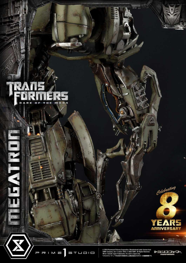 Prime 1 Studio Museum Masterline Transformers: Dark of the Moon (Film) Megatron EX Bonus Version(4582535944968)(4582535944968)