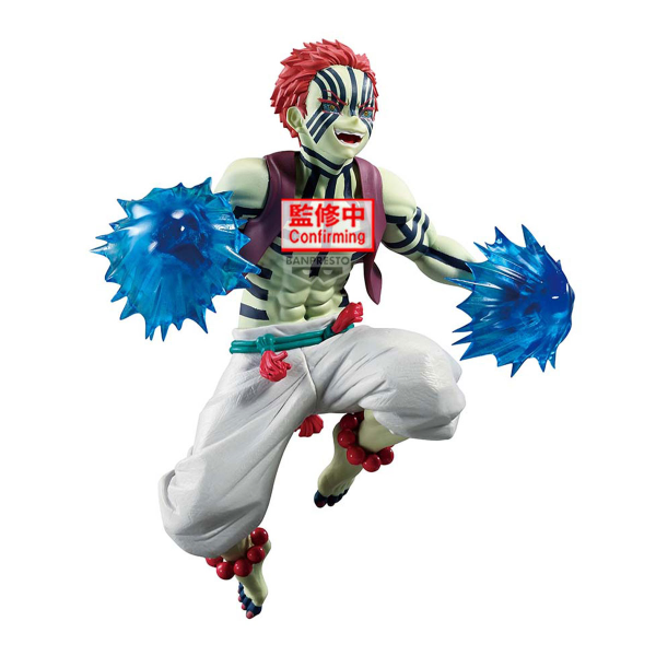 BANDAI Demon Slayer: Kimetsu no Yaiba VIBRATION STARS PLUS-Akaza-, Banpresto Vibration Stars | 4983164296082