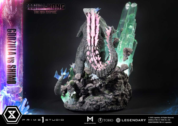 Prime 1 Studio Ultimate Diorama Masterline Godzilla x Kong: The New Empire Godzilla vs Shimo Bonus Version | 4582647121684