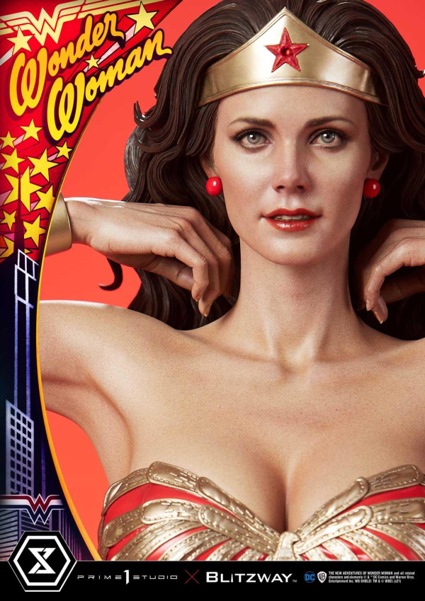 Prime 1 Studio Museum Masterline Wonder Woman 1975 (TV Series) Wonder Woman Bonus Version(4580708033136)(4580708033136)