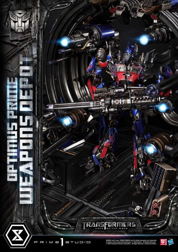 Prime 1 Studio Museum Masterline Transformers: Dark of the Moon (Film) Optimus Prime Weapons Depot Bonus Version(4582647121066)(4582647121066)