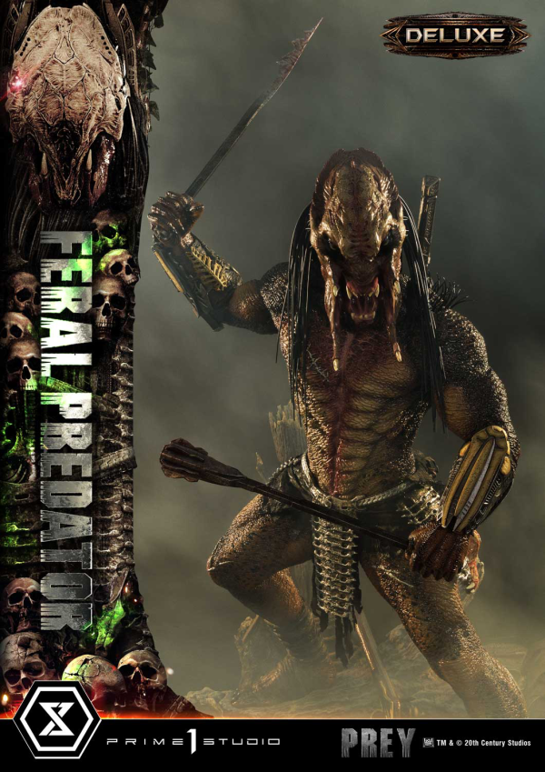 Prime 1 Studio Museum Masterline Prey Feral Predator Deluxe Version(4582647120731)(4582647120731)