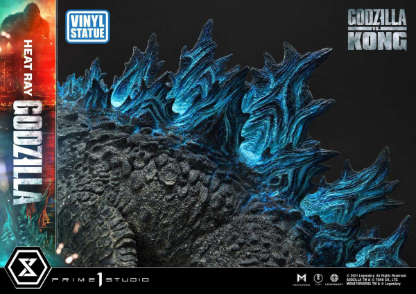 Prime 1 Studio Ultimate Diorama Masterline Godzilla vs Kong (Film) Heat Ray Godzilla Vinyl Statue(4580708037981)(4580708037981)