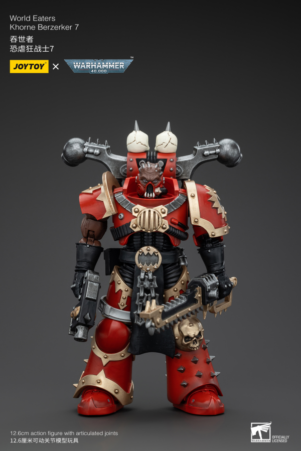 JOYTOY World Eaters Khorne Berzerker 7 | 6927054400638
