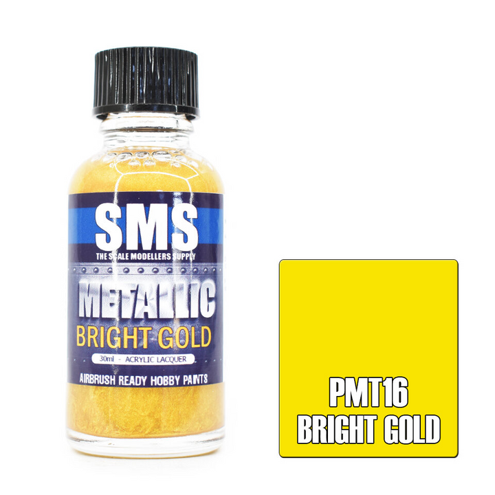 Metallic BRIGHT GOLD 30ml | 0744109798931