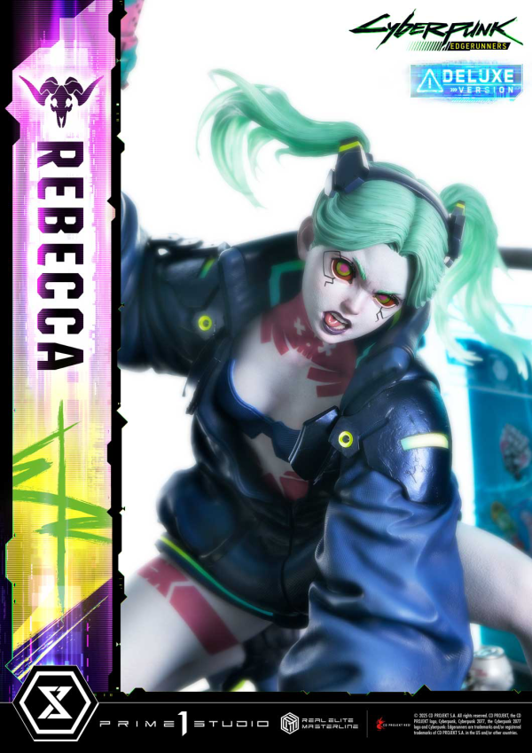 Prime 1 Studio  Real Elite Masterline Cyberpunk: Edgerunners Rebecca Deluxe Version(4582647121578)