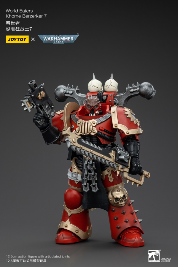JOYTOY World Eaters Khorne Berzerker 7 | 6927054400638