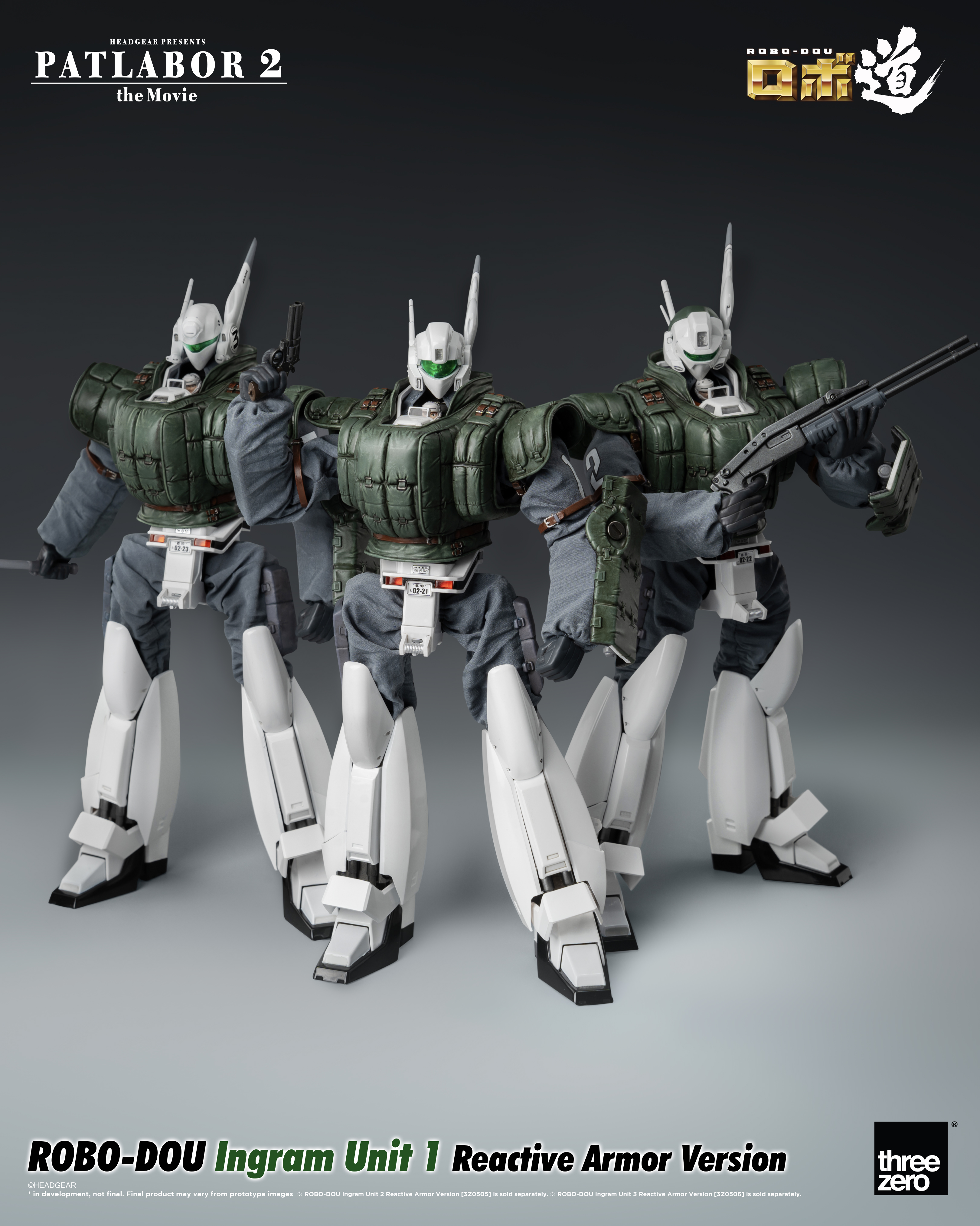 Patlabor 2: The Movie - ROBO-DOU Ingram Unit 1 Reactive Armor Version  | 4895250812932