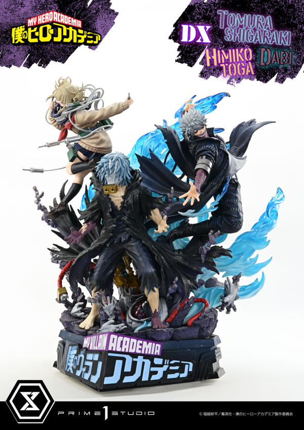 Prime 1 Studio Ultimate Premium Masterline My Hero Academia Tomura Shigaraki,Dabi,Himiko Toga DX Bonus Version(4582647121097)(4582647121097)