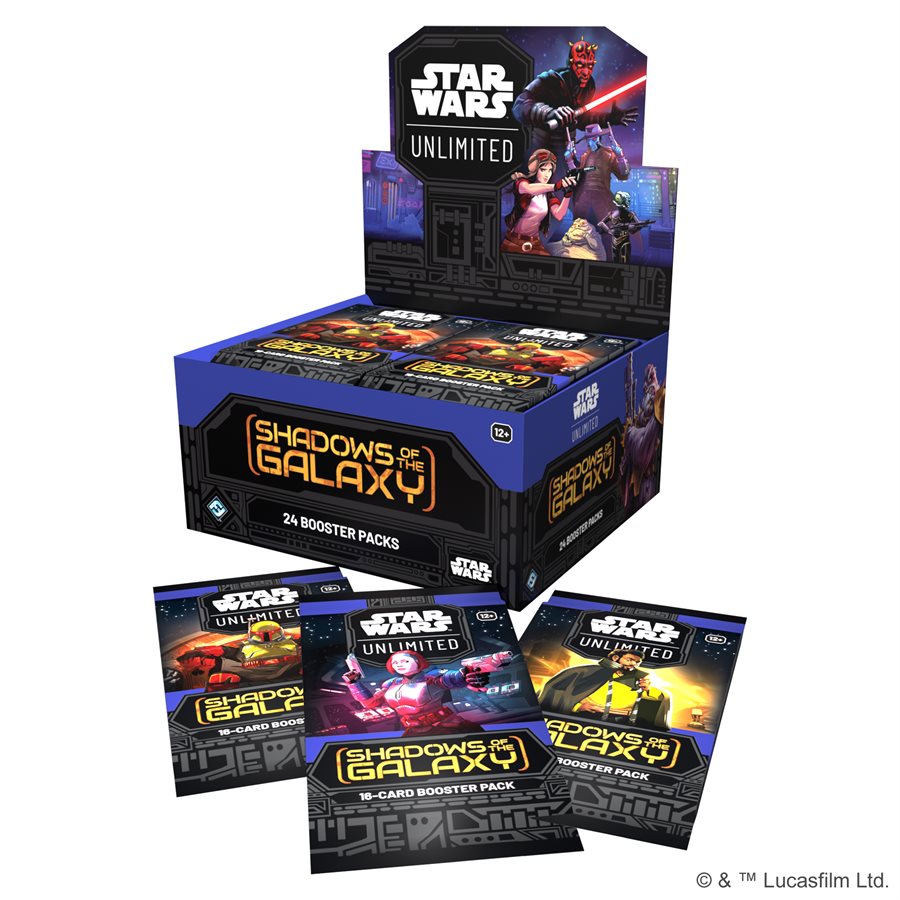 Star Wars: Unlimited - Shadows of the Galaxy Booster Display (24 Packs)