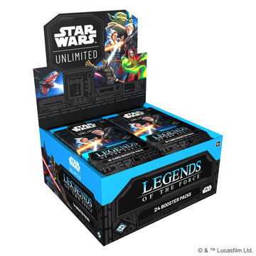 Star Wars: Unlimited - Legends of the Force Booster Display (24 Packs)