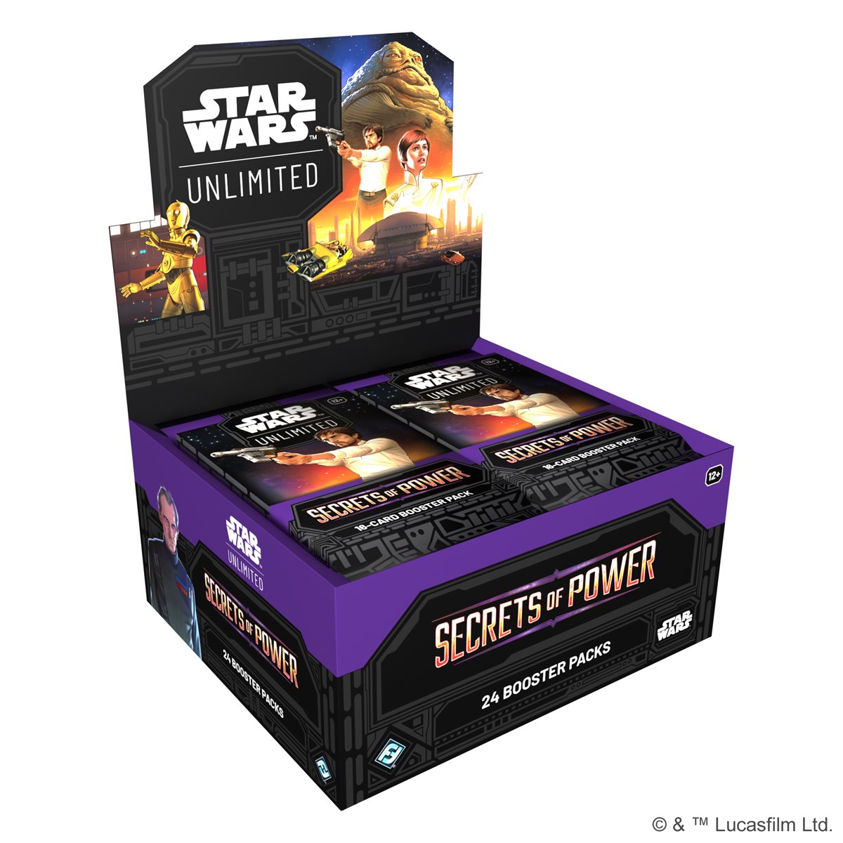 Star Wars: Unlimited - Secrets of Power Booster Display (24 Packs)