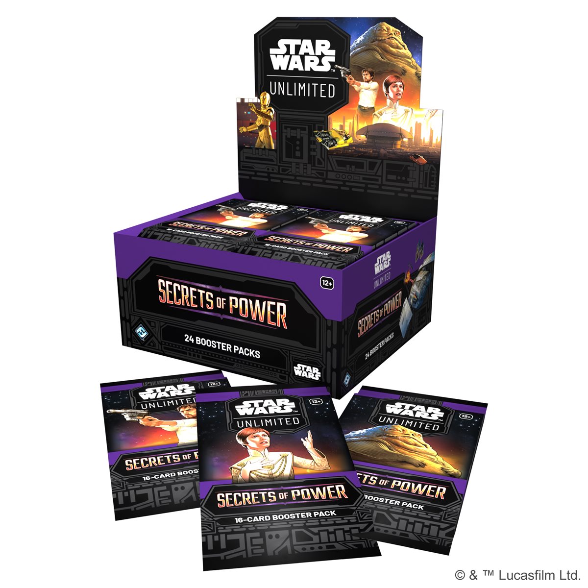 Star Wars: Unlimited - Secrets of Power Booster Display (24 Packs)