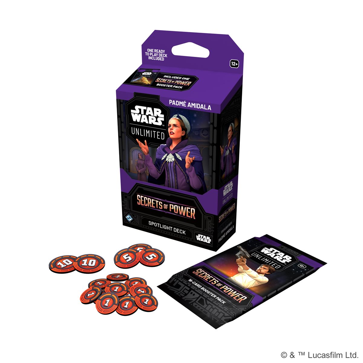 Star Wars: Unlimited - Secrets of Power Spotlight Deck Display (6 Decks)
