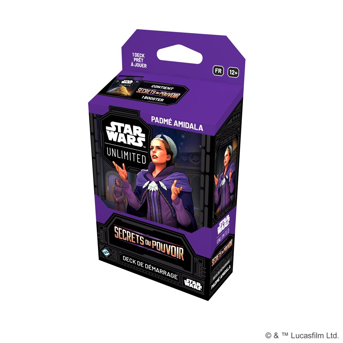 Star Wars: Unlimited - Secrets of Power (Secrets du Pouvoir) Spotlight Deck Display (6 Decks) - French Edition