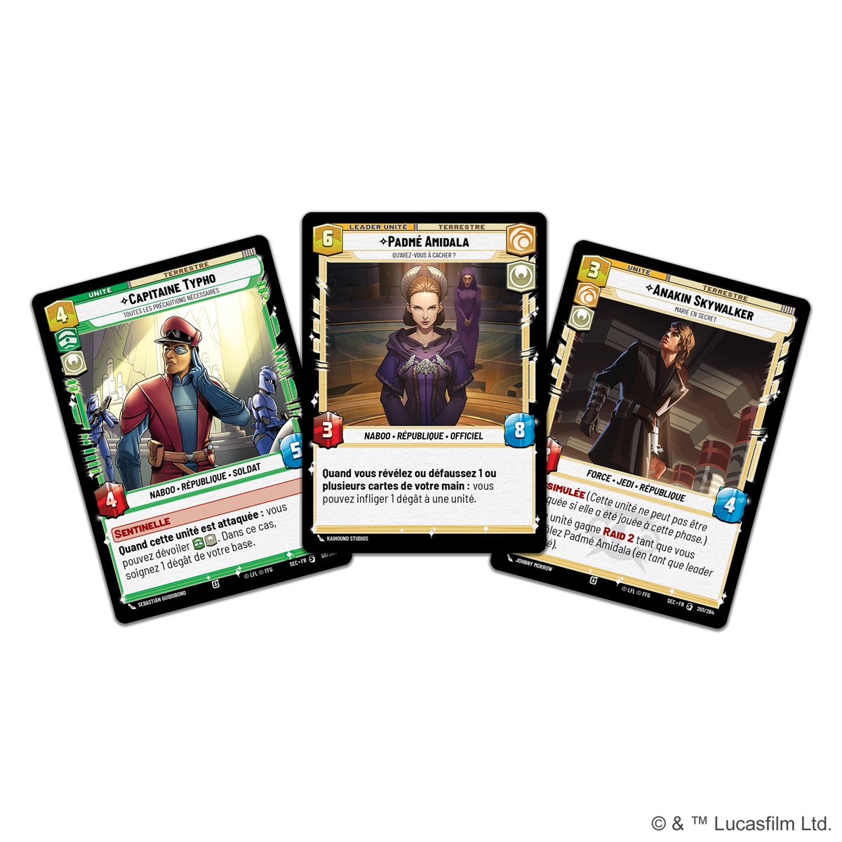 Star Wars: Unlimited - Secrets of Power (Secrets du Pouvoir) Spotlight Deck Display (6 Decks) - French Edition