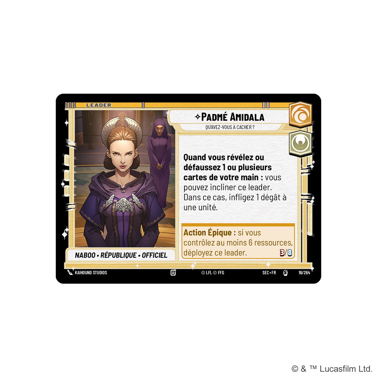 Star Wars: Unlimited - Secrets of Power (Secrets du Pouvoir) Spotlight Deck Display (6 Decks) - French Edition