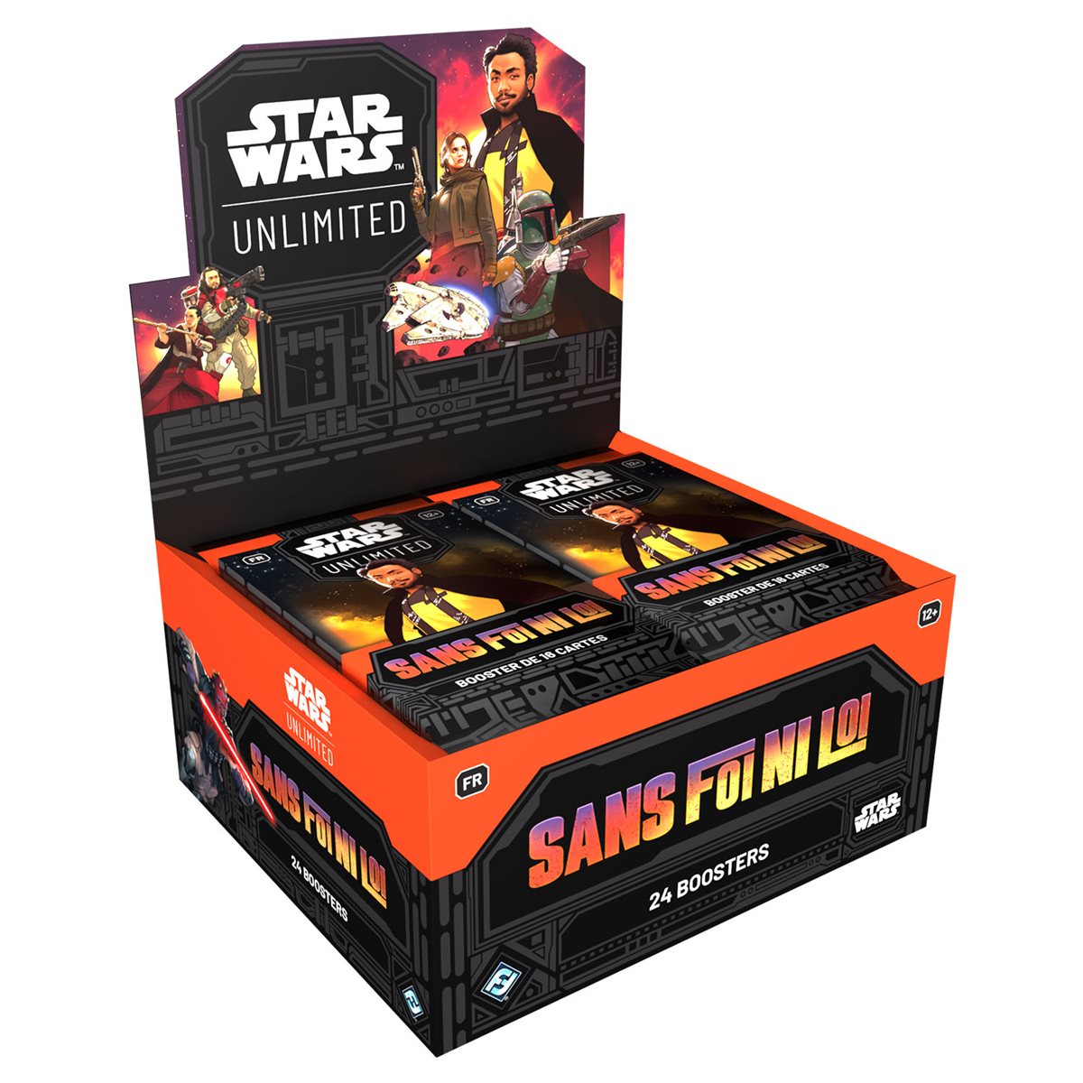 Star Wars: Unlimited - A Lawless Time (Sans Foi Ni Loi) Booster Display (24 Packs) - French Edition