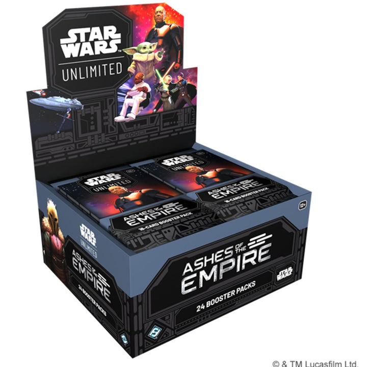 Star Wars: Unlimited - Ashes of the Empire Booster Display (24 Packs)