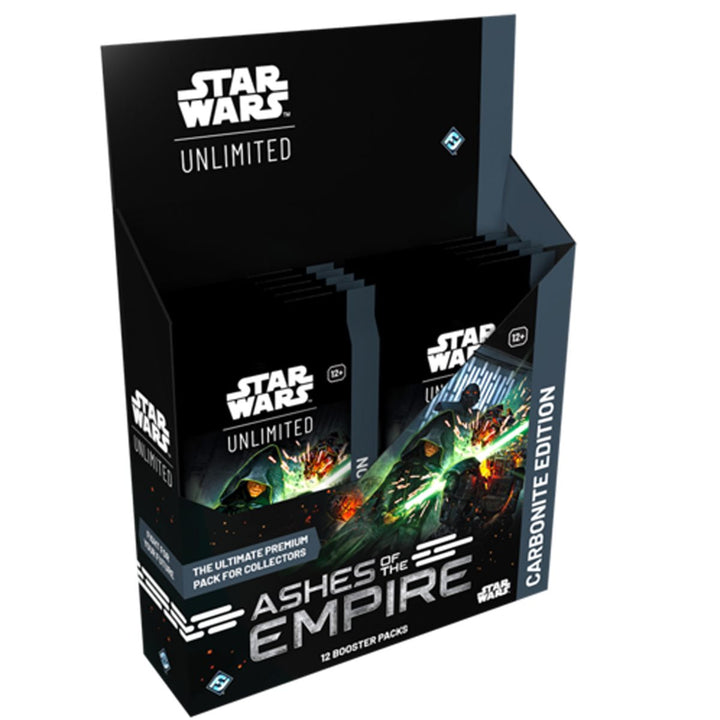 Star Wars: Unlimited - Ashes of the Empire Carbonite Booster Display (12 Packs)