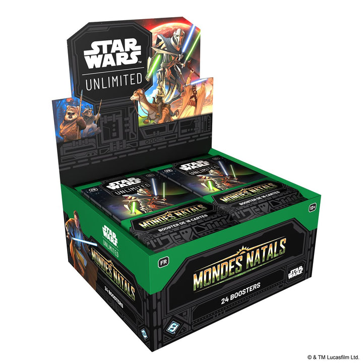 Star Wars: Unlimited - Homeworlds Booster Display (24 Packs) - French Edition