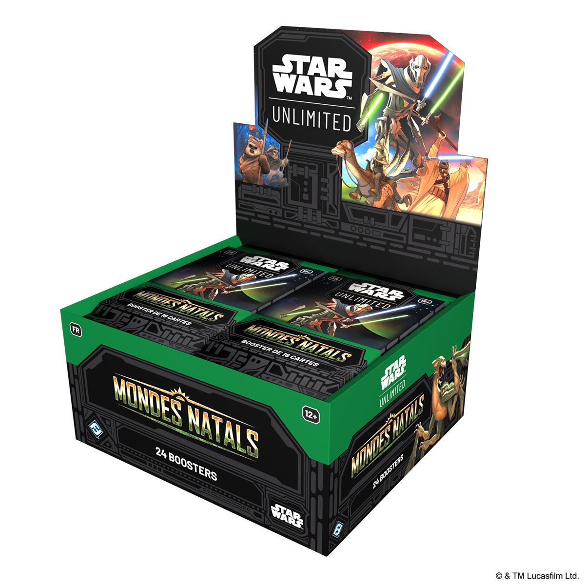 Star Wars: Unlimited - Homeworlds Booster Display (24 Packs) - French Edition