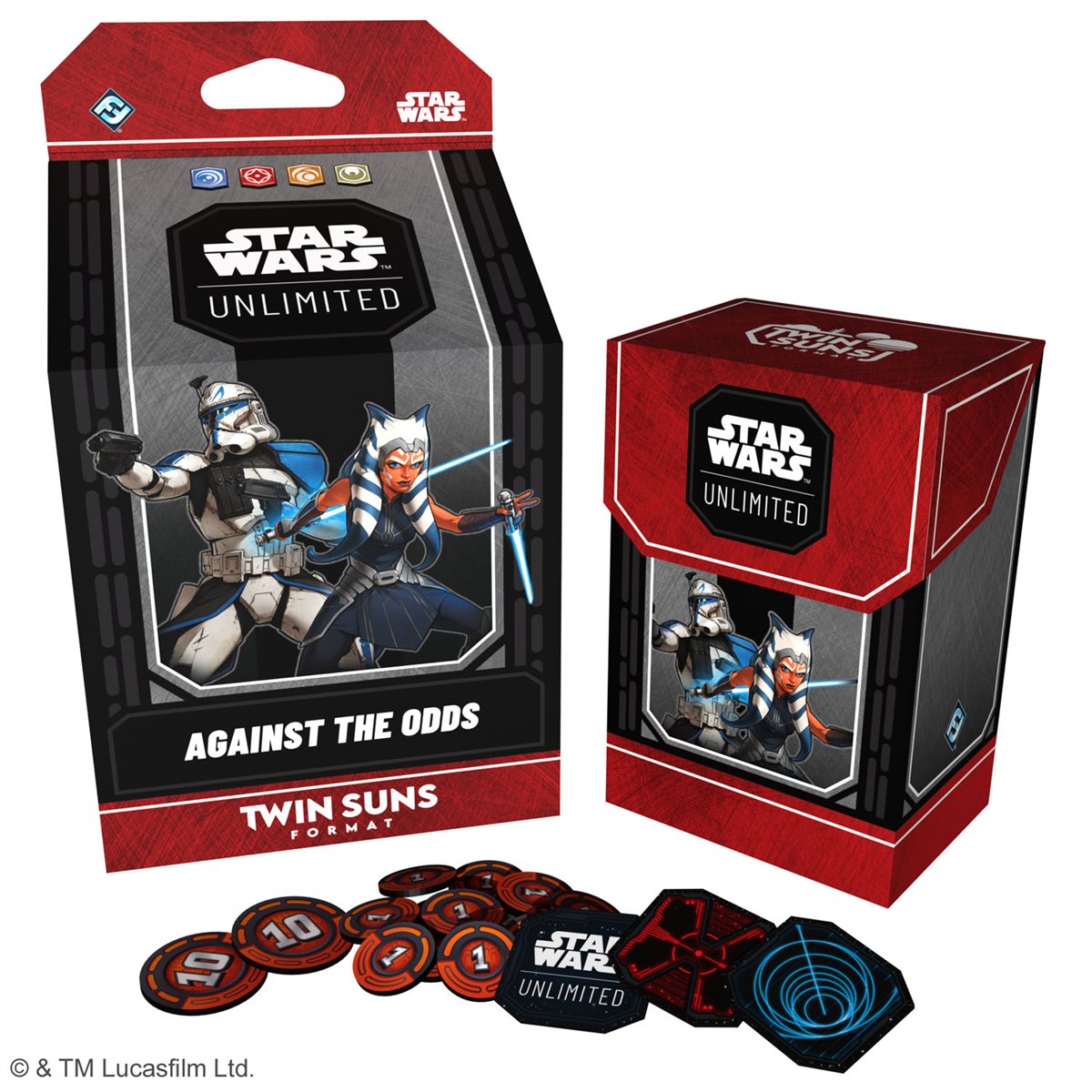 Star Wars: Unlimited - Twin Suns Deck Display 2026 (4 Decks)