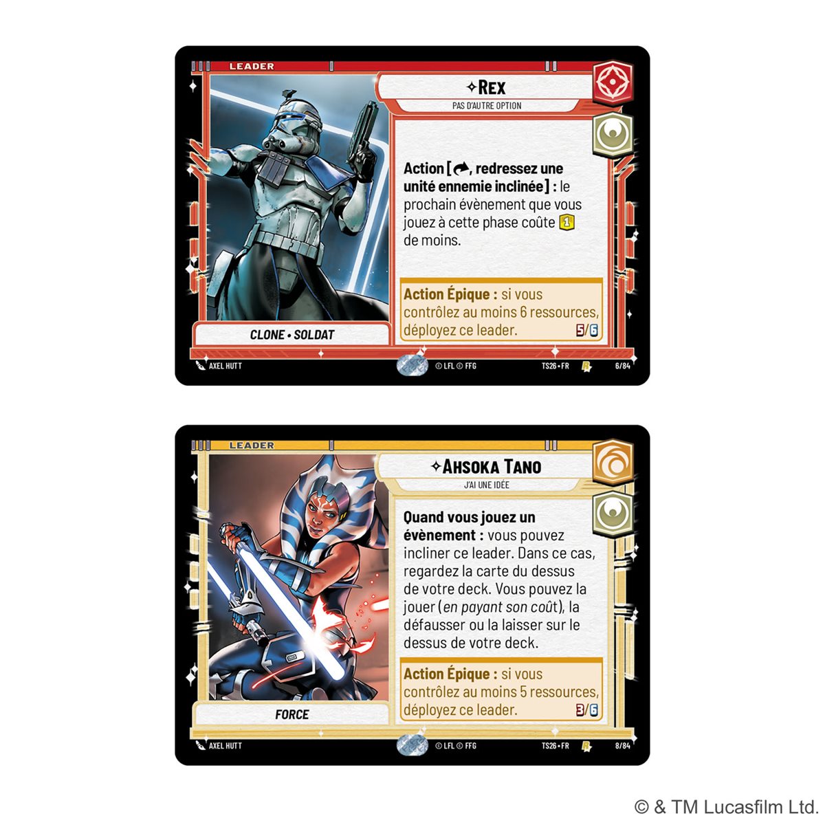 Star Wars: Unlimited - Twin Suns Deck Display 2026 (4 Decks) - French Edition