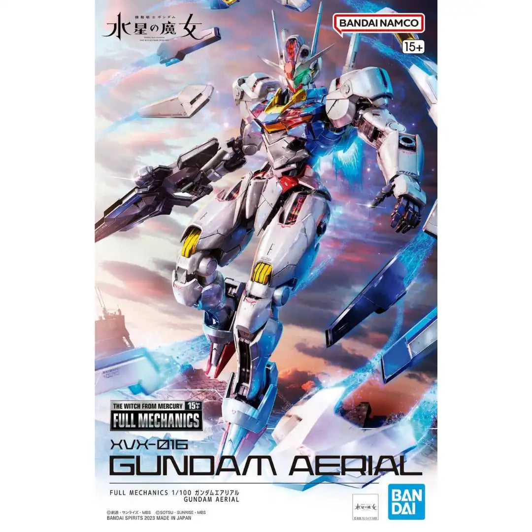 未開封 1/100 GUNDAM AERIAL FULL MECHANICS Gundam The Witch From Mercury Full Mechanics 1/100 Gundam