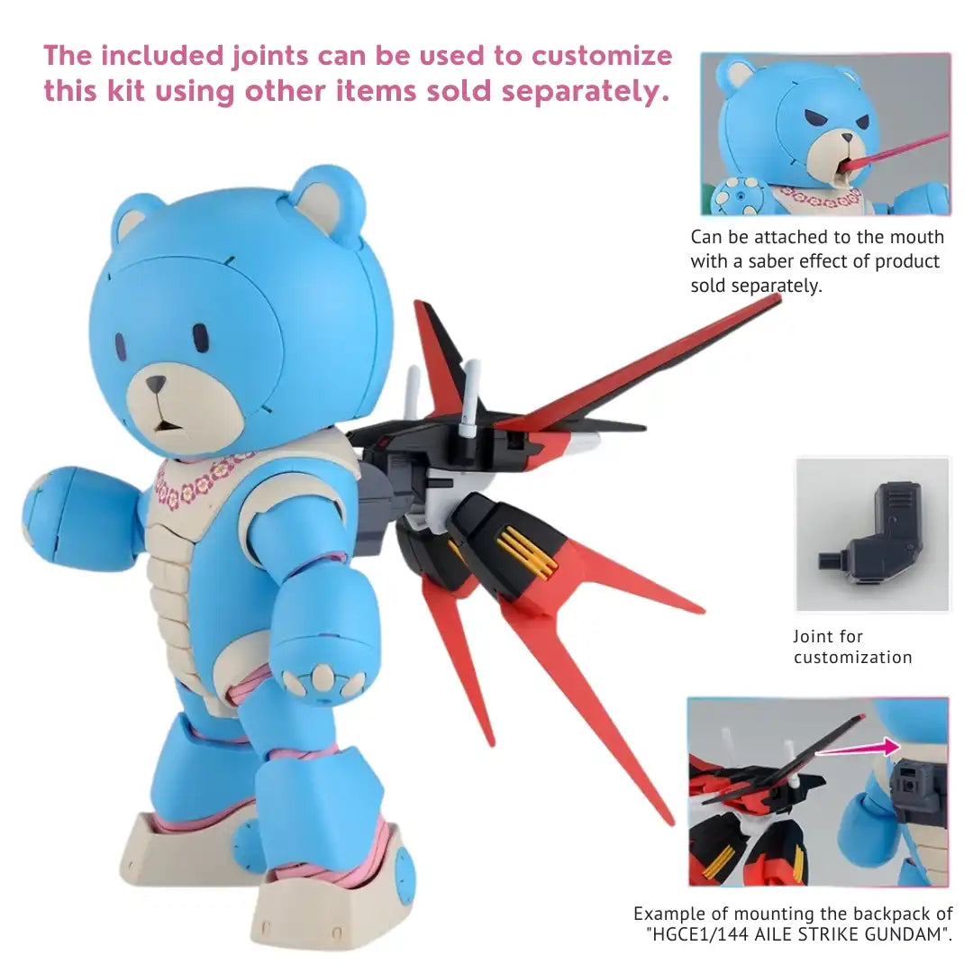 HG 1/144 BEARGGUY OHANA & ALOHARO SET | 4573102662880