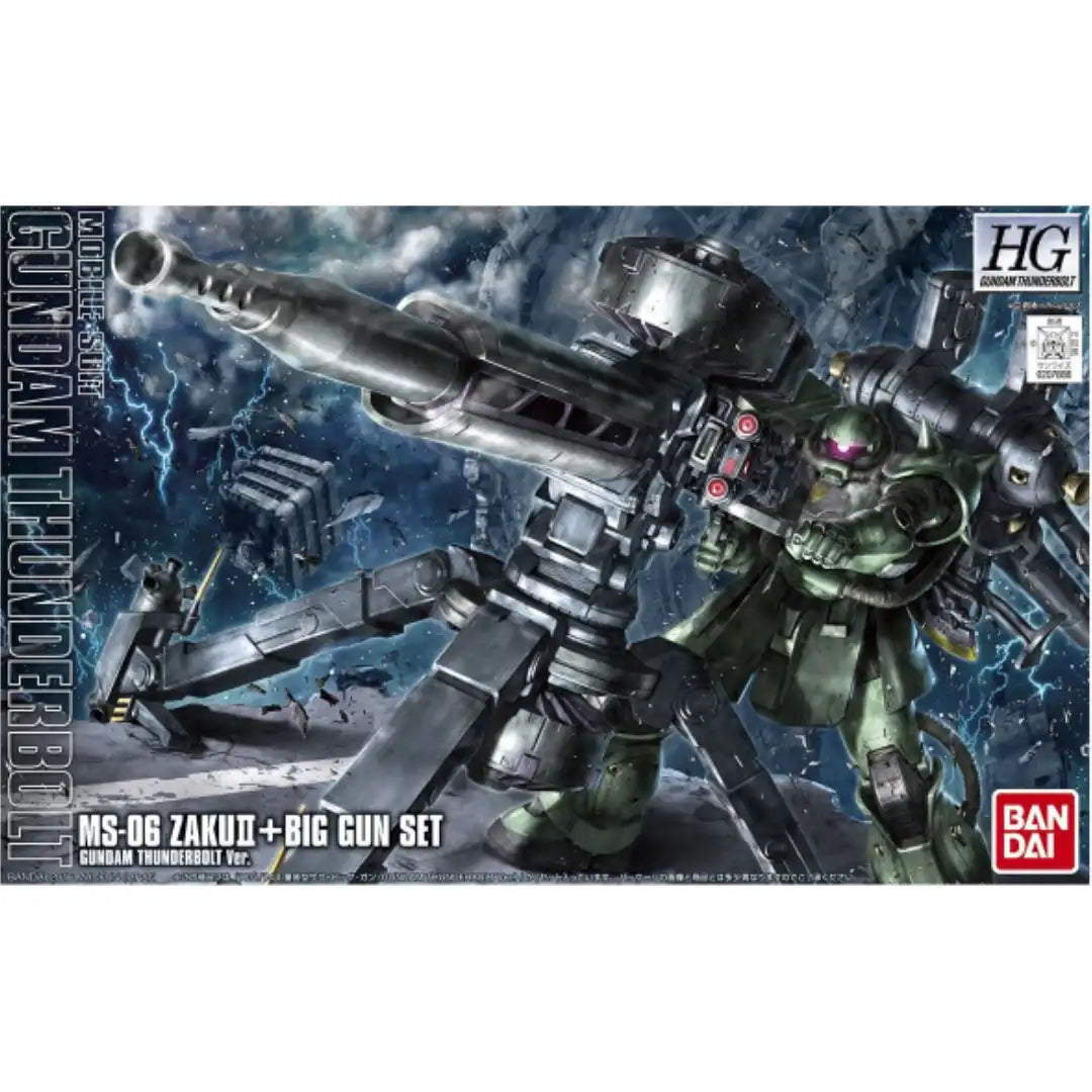 HG 1/144 ZAKU II+BIG GUN SET [GUNDAM THUNDERBOLT Ver.] | 4573102685018