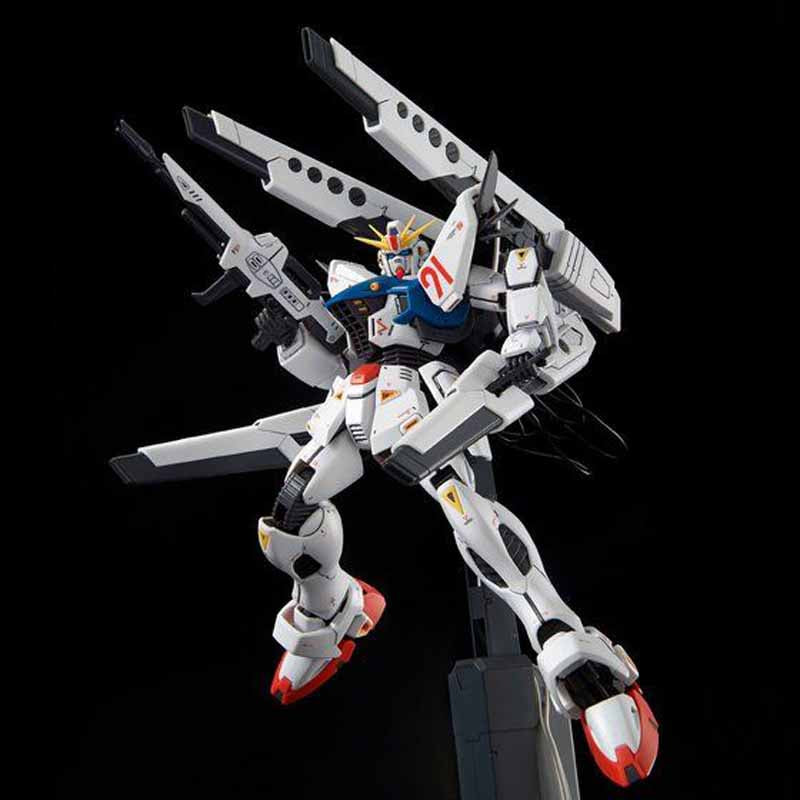 P-Bandai MG 1/100 Gundam F91 Ver.2.0 Back Cannon Type & Twin V.S.B.R. Set Up Type