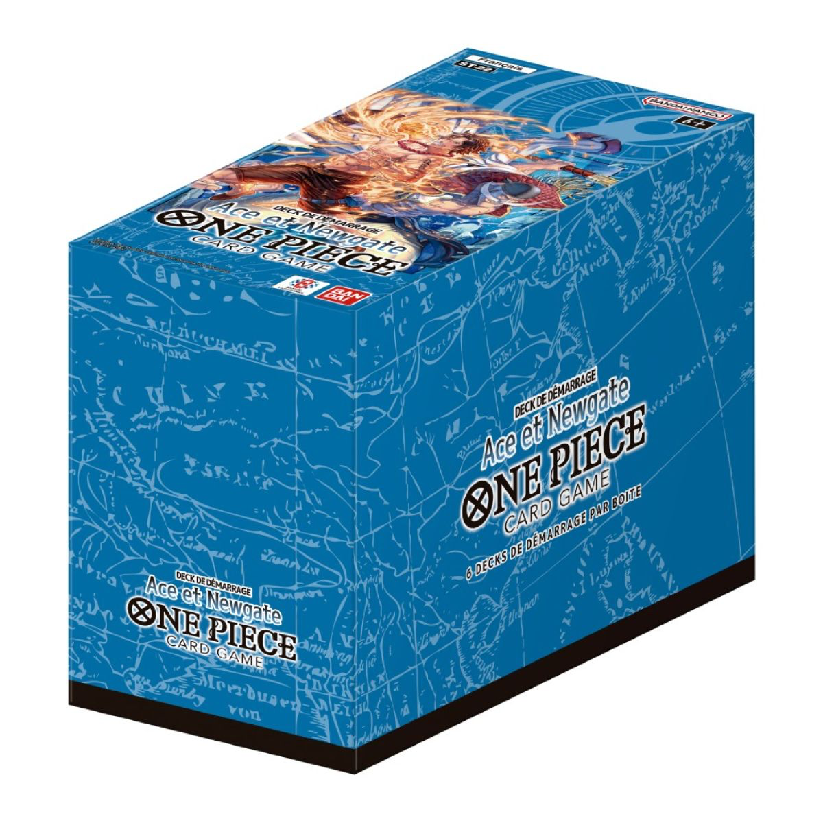 ONE PIECE CG ST22 ACE &amp; NEWGATE STARTER DISPLAY
