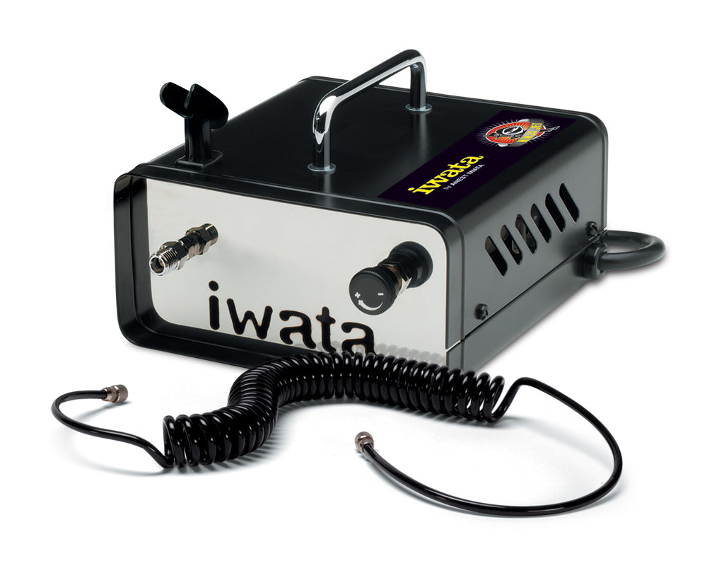 IWATA Ninja Jet 110-120V Airbrush Compressor (IS35M) | 734748710364