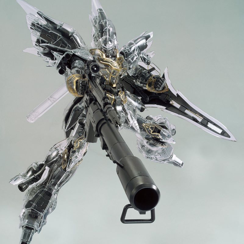 P-Bandai MG 1/100 The Gundam Base Limited Sinanju [Mechanical Clear]