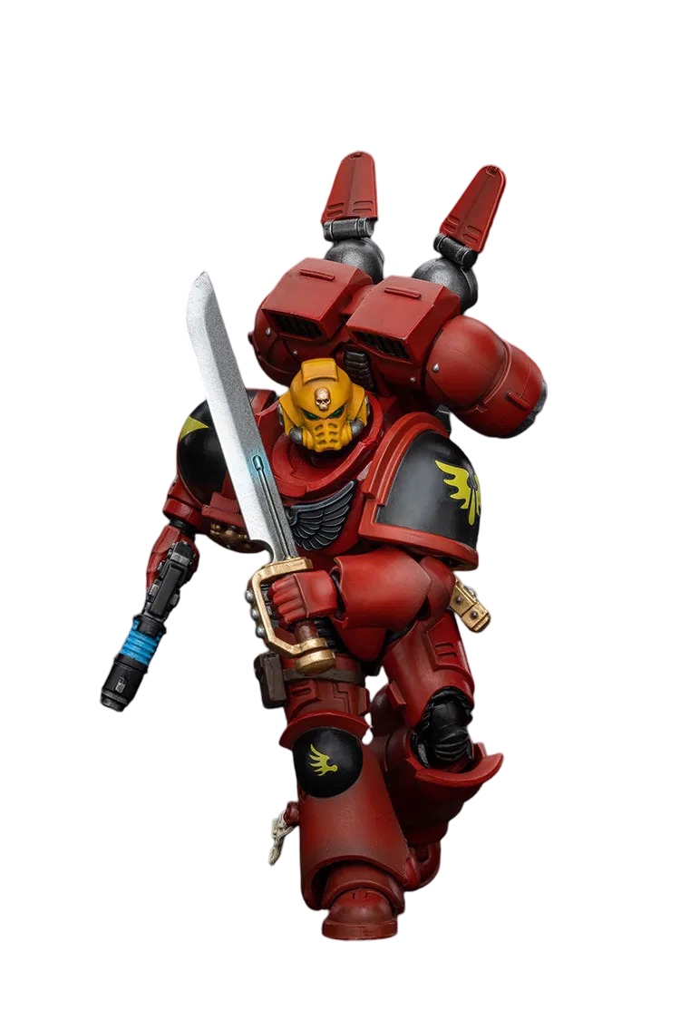 Joy Toy Blood Angels Jump Pack Intercessors Sergeant With Plasma Pistol | 6973130377370