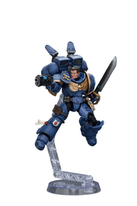 Joy Toy Ultramarines Jump Pack Intercessors Sergeant With Plasma Pistol And Power Sword | 6973130371378