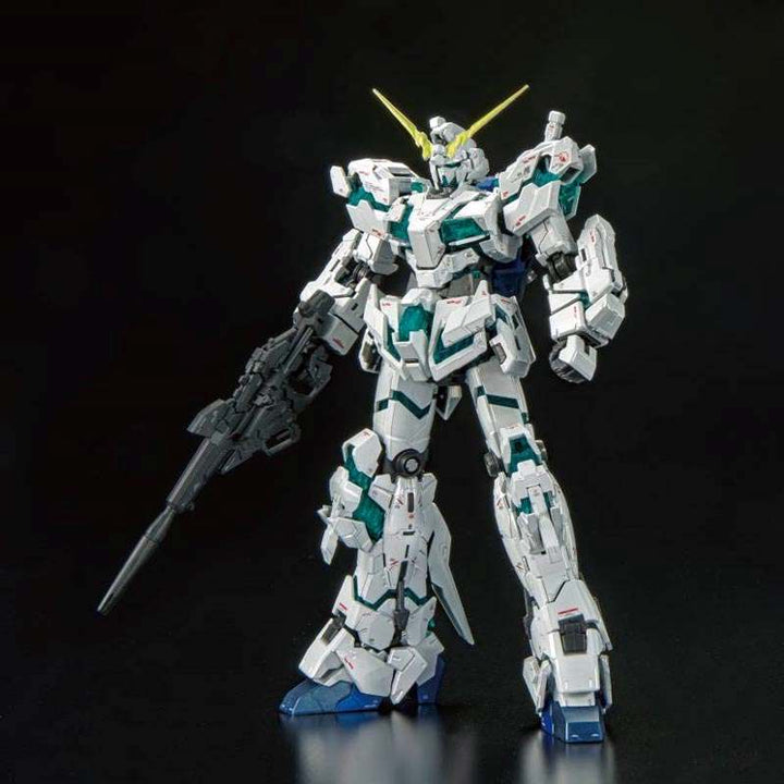 P-Bandai RG 1/144 The Gundam Base Limited RX-0 Unicorn Gundam (Final Battle Ver.) [Special Coating]